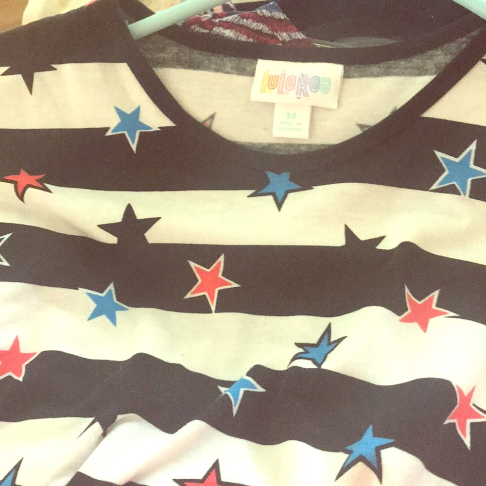 Gracie 14 red white blue and black star Gracie